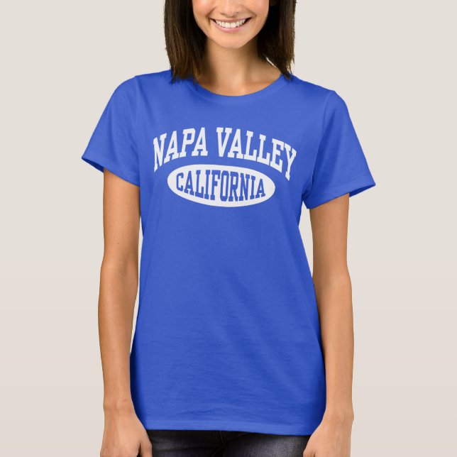 T-shirt Napa Valley California (Devant)