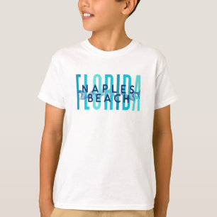 T-shirt Naples Beach Florida (Vagues océaniques)
