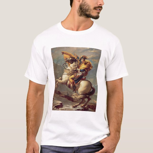 T-shirt Napoléon Traversant les Alpes (Devant)