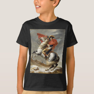 T-shirt Napoléon Traversant les Alpes - Jacques-Louis Davi