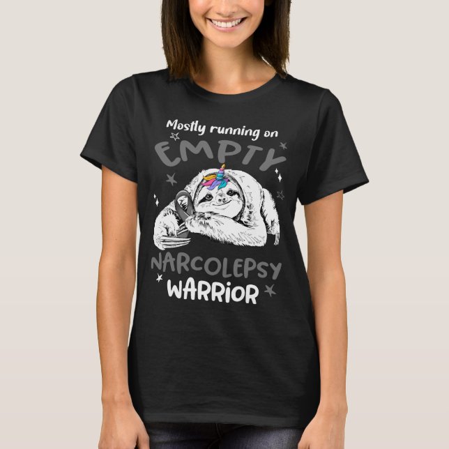 T-shirt Narcolepsy (Devant)