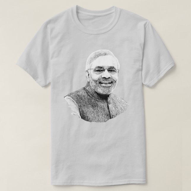 T-shirt Narendra Modi (Design devant)