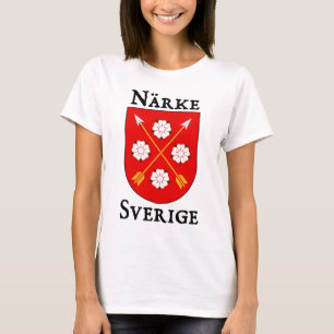T-shirt Närke, Sverige