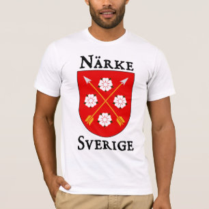 T-shirt Närke, Sverige