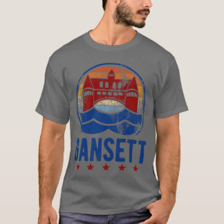 T-shirt Narragansett Rhode Island Gansett Rétro Vintage