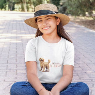 T-shirt N'arrêtez pas de récupérer - amoureux des chiens -