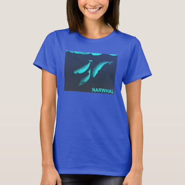 T-shirt Narwhal (Devant)