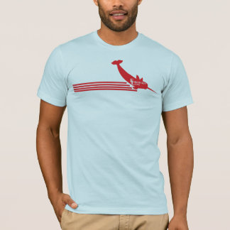 T-shirt Narwhal à ailes par amour interdit