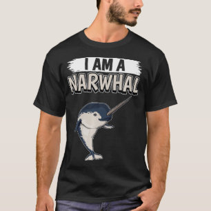 T-shirt Narwhale Citation Narwhale Je Suis Une Narwhal Pre