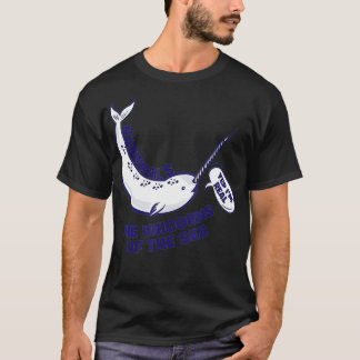 T-shirt Narwhals Les Unicornes De La Mer Drôle Poisson Tee