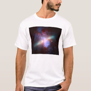 T-shirt NASA - Image infrarouge à rayons X du M82