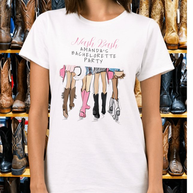 T-shirt  Nashville Nash Bash Mariée Enterrement de Vie de  (Créateur téléchargé)