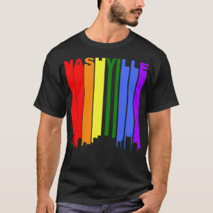 T-shirt Nashville Tennessee arc-en-ciel éléphant Gay pri
