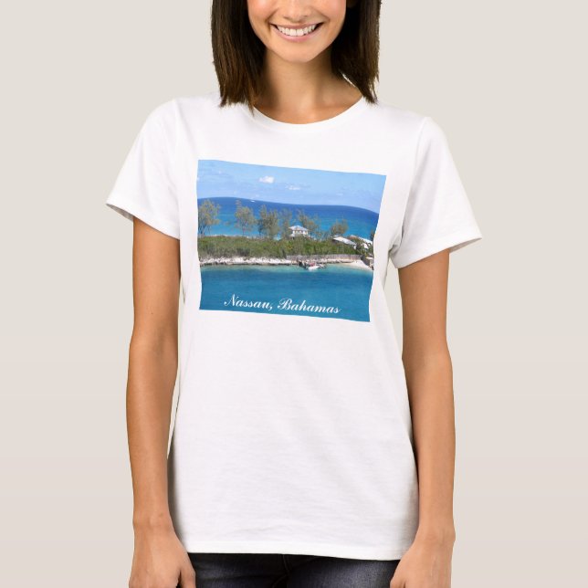 T-shirt Nassau, Bahamas (Devant)