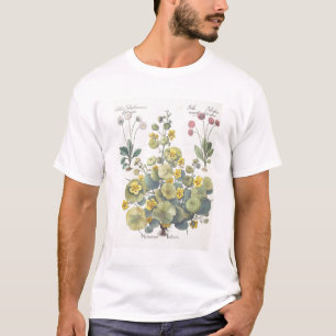 T-shirt Nasturces et marguerites : 1.Nasturtium Indicum ;