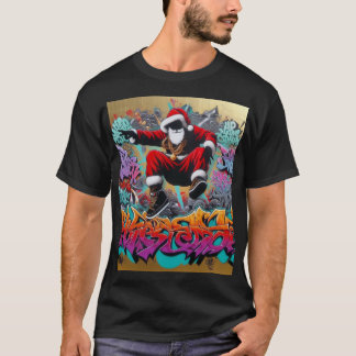 T-shirt natal hiphop