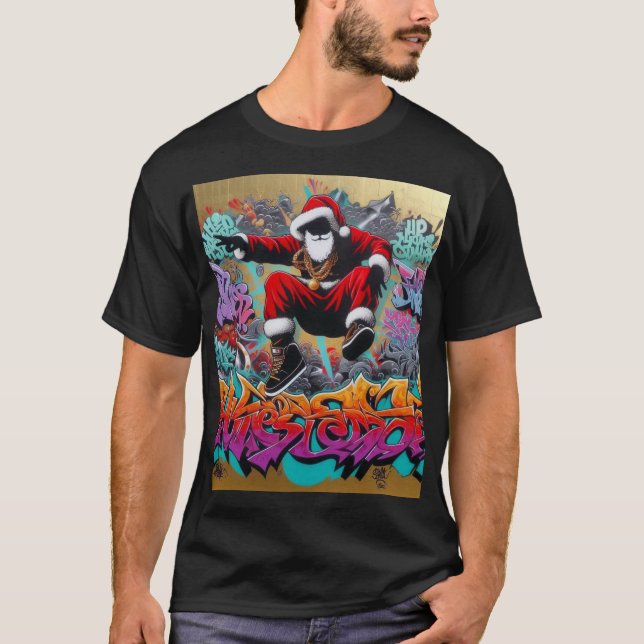 T-shirt natal hiphop (Devant)