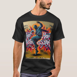 T-shirt natal hiphop Camiseta