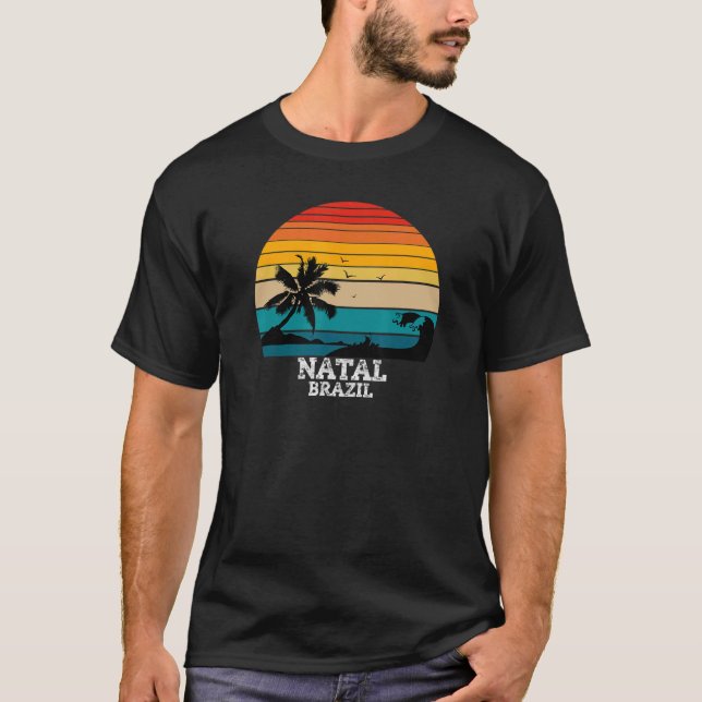 T-shirt Natal Rio Grande Do Norte Brésil Vacances (Devant)