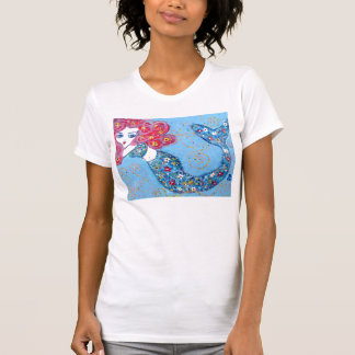 T-shirt natation avec la grâce