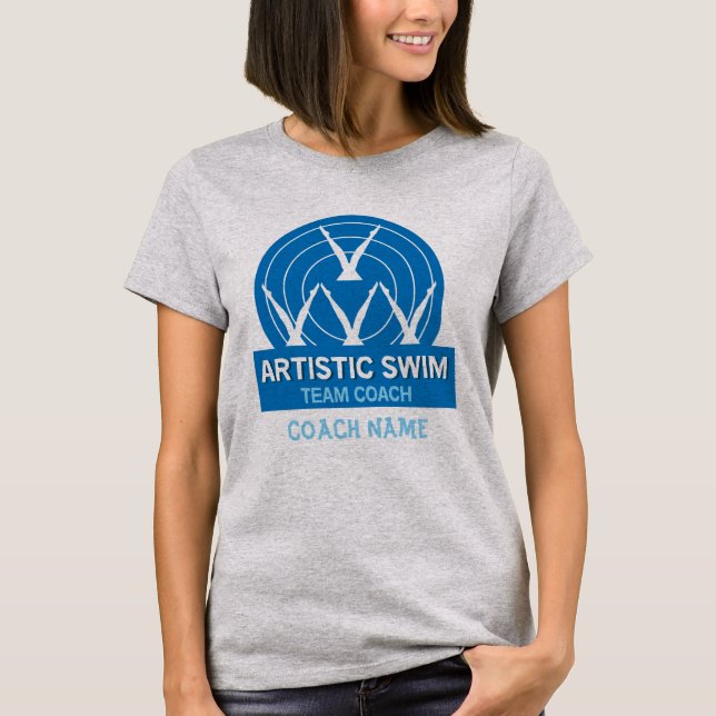 T-shirt Natation synchronisée artistique (Devant)