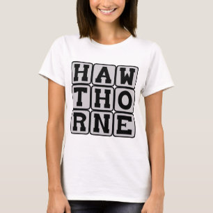 T-shirt Nathaniel Hawthorne, romancier américain