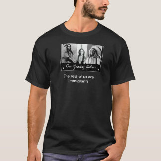 T-shirt Natifs américains et immigrés