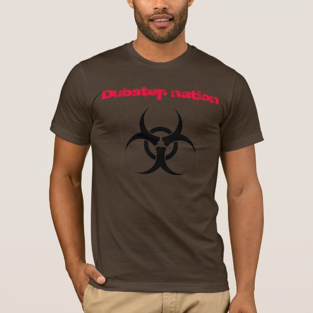 T-shirt Nation de Dubstep (Devant)