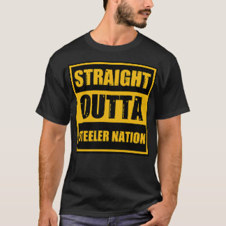 T-shirt Nation de steeler droit devant