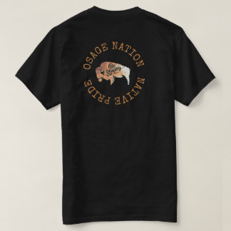 T-shirt nation d'Osage - mouvement indien
