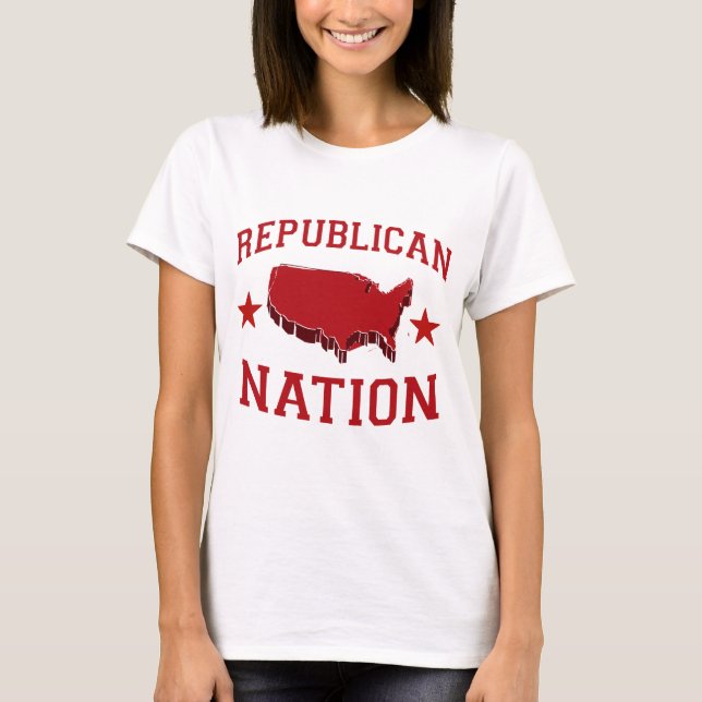 T-SHIRT NATION RÉPUBLICAINE (Devant)