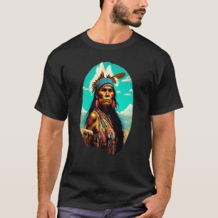 T-shirt Nation Yaqui Amérindienne Femme Yaqui Indigène