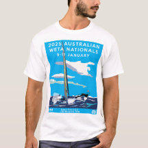 T-shirt national 2025 Weta - Blanc/Jaune