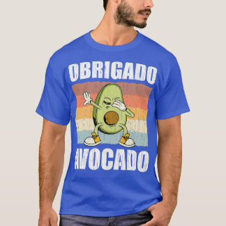 T-shirt National Avocado Day Design Obrigado Avocado Class