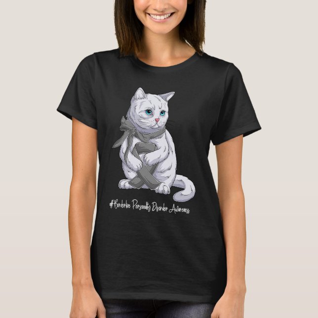 T-shirt National Borderline Personality Disorder Awareness (Devant)