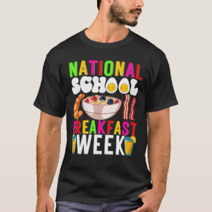T-shirt National School Breakfast Week 2024 Petit déjeuner