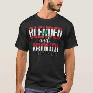 T-shirt Nationalité Blair Et Fière Moitié Libanaise Moitié