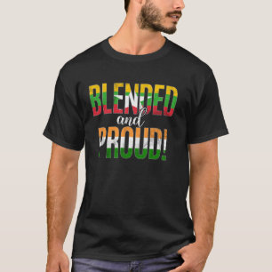 T-shirt Nationalité Fier Et Fier À Moitié Birmane À Moitié