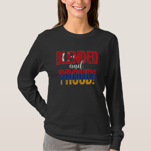 T-shirt Nationalité Fier Et Fier Moitié Turque Moitié Ar