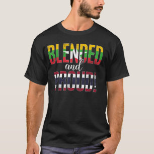 T-shirt Nationalité Fier Et Flime Moitié Birmane Moitié