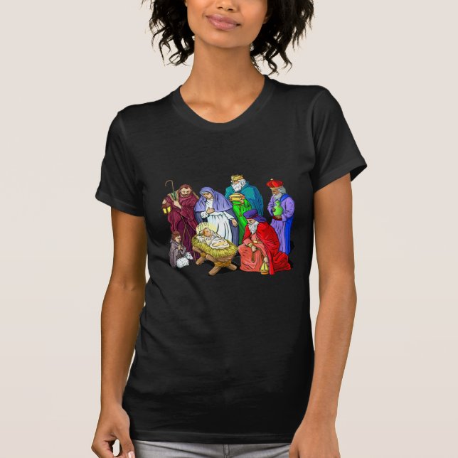 T-shirt nativité (Devant)
