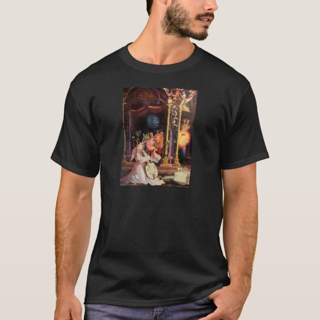 T-SHIRT NATIVITÉ, ANGES DE LA MUSIQUE - MAGIE DE NOËL (Devant)