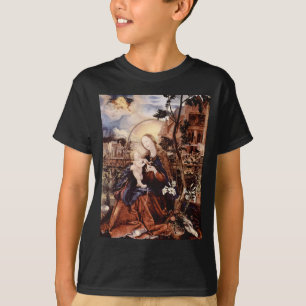 T-SHIRT NATIVITÉ AVEC DES LILLES BLANCHES - MAGIE DE NOËL