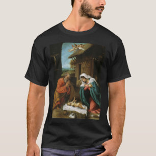 T-shirt Nativité de Noël de Jésus Lorenzo Lotto Classique