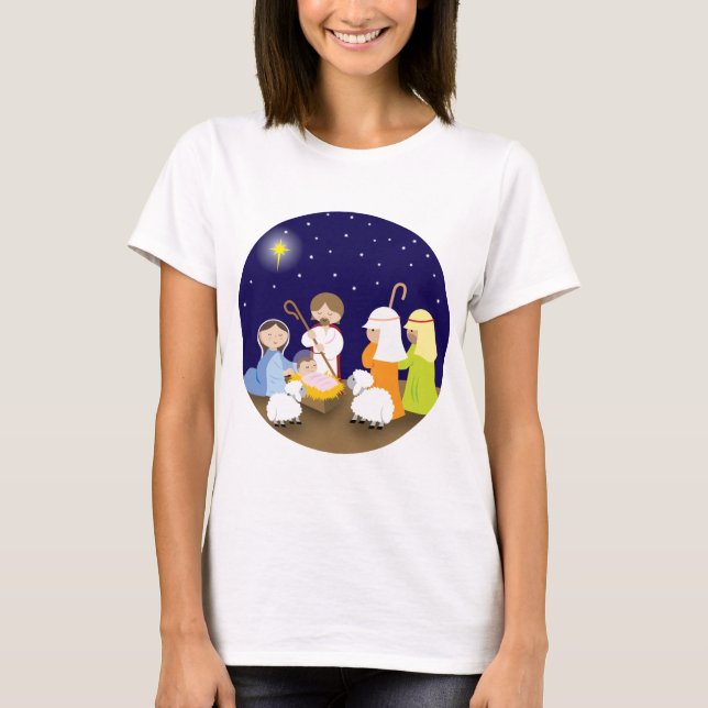 T-shirt Nativité du seigneur (Devant)