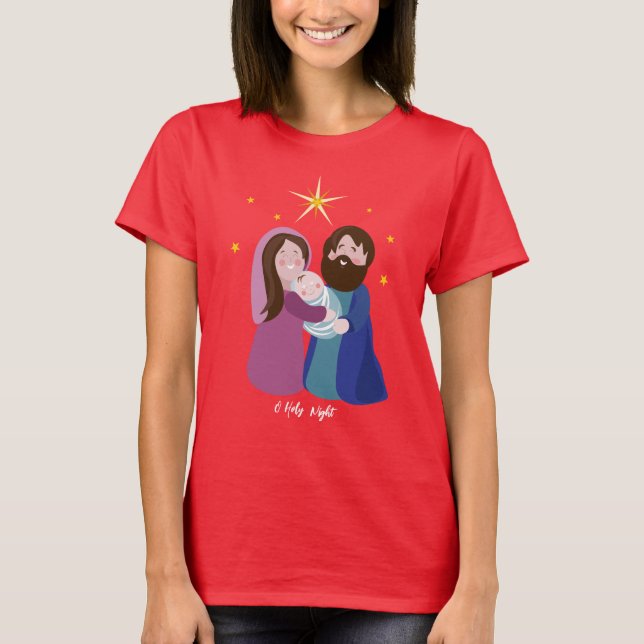 T-shirt Nativité Noël (Devant)