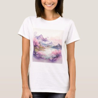 T-shirt Nature de l'eau