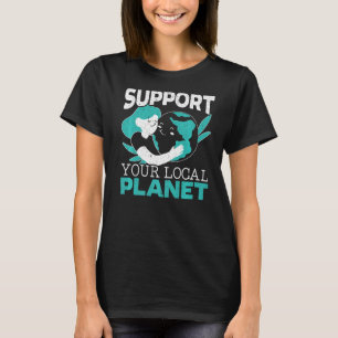 T-shirt Nature écologiste Recycler Mère Terre Da