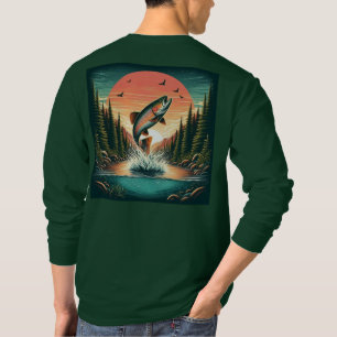 T-shirt Nature extérieure de la truite
