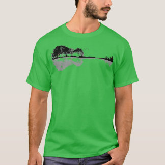 T-shirt Nature Guitare Shadow